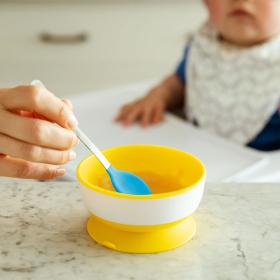 Pack 4Pcs Cuillère Bébé White Hot Thermosensible – طقم ملاعق لتغذية الأطفال مستشعرة للحرارة