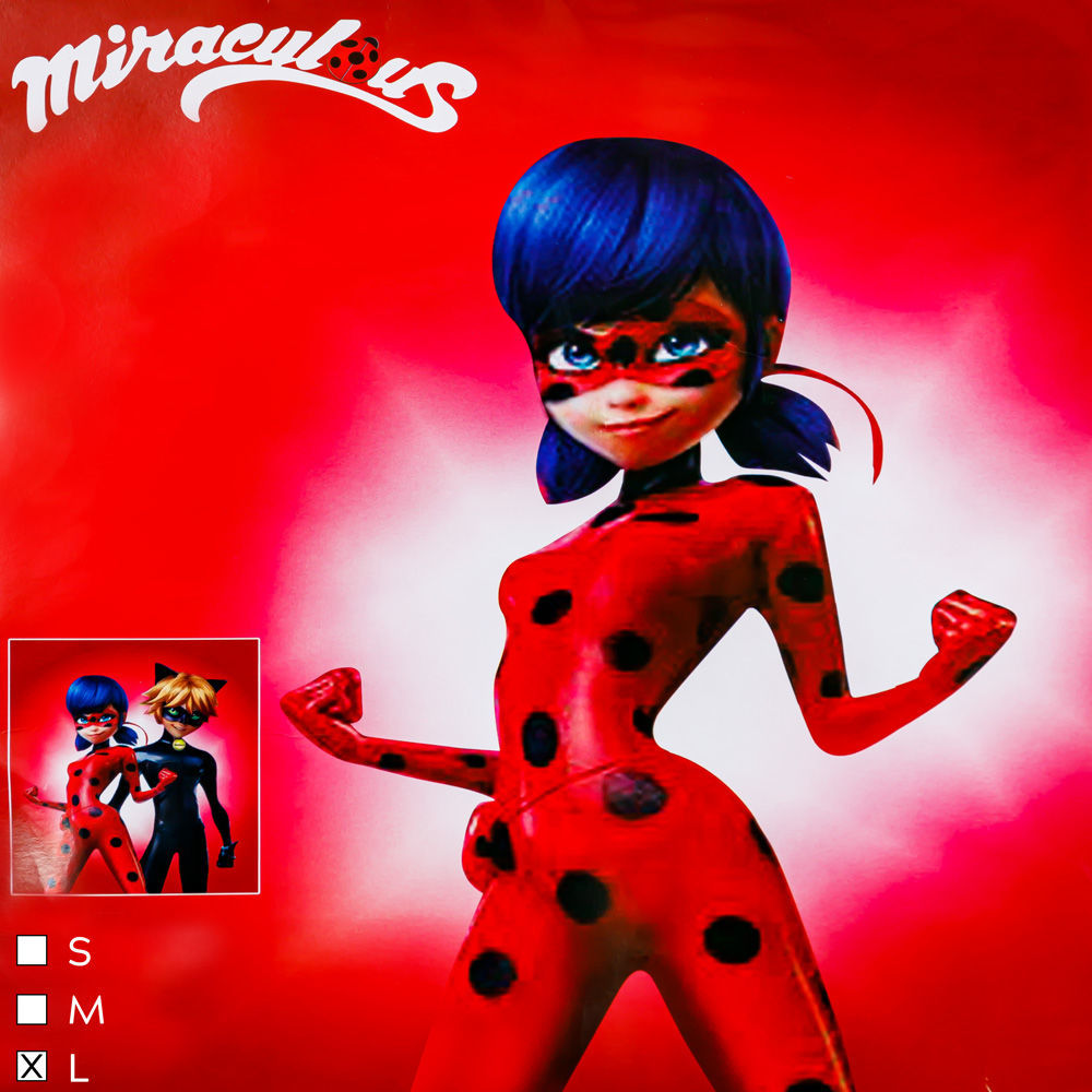 deguisement miraculous ladybug pour fillet 5 - 8 ans