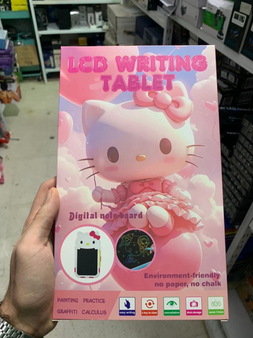 Tablet d’écriture LCD pour Enfants 12 Pouces Grand Model – Kitty