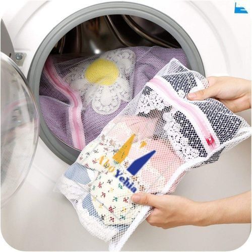 Pack 2 Pcs Sac de lavage et de protection Rectangulaire pour vêtements 50×60 cm