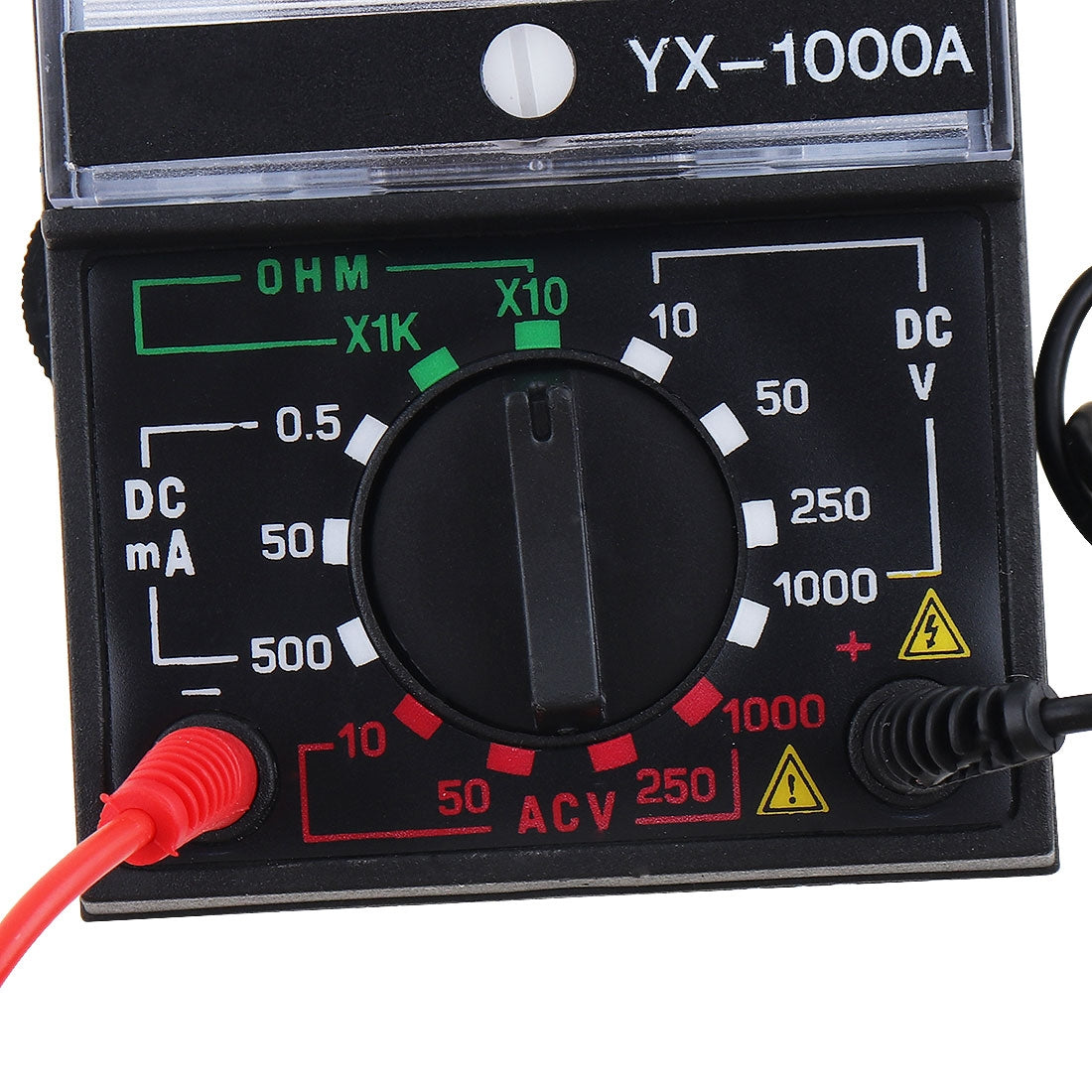 Multimètre Portable avec une paire de stylos de Test pour mesurer la tension DC AC et le courant continu YX-1000A