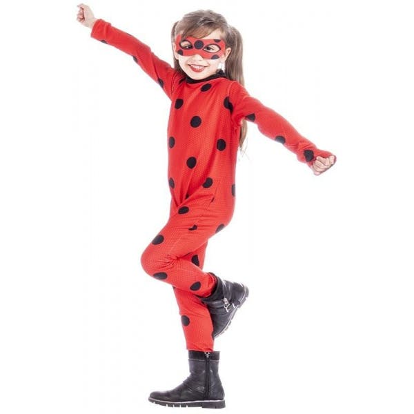 deguisement miraculous ladybug pour fillet 5 - 8 ans