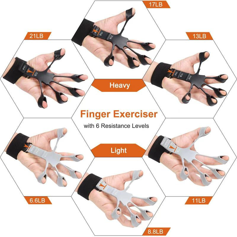 Finger Exerciseur de doigts pour l'entraînement physique et renforcement des mains