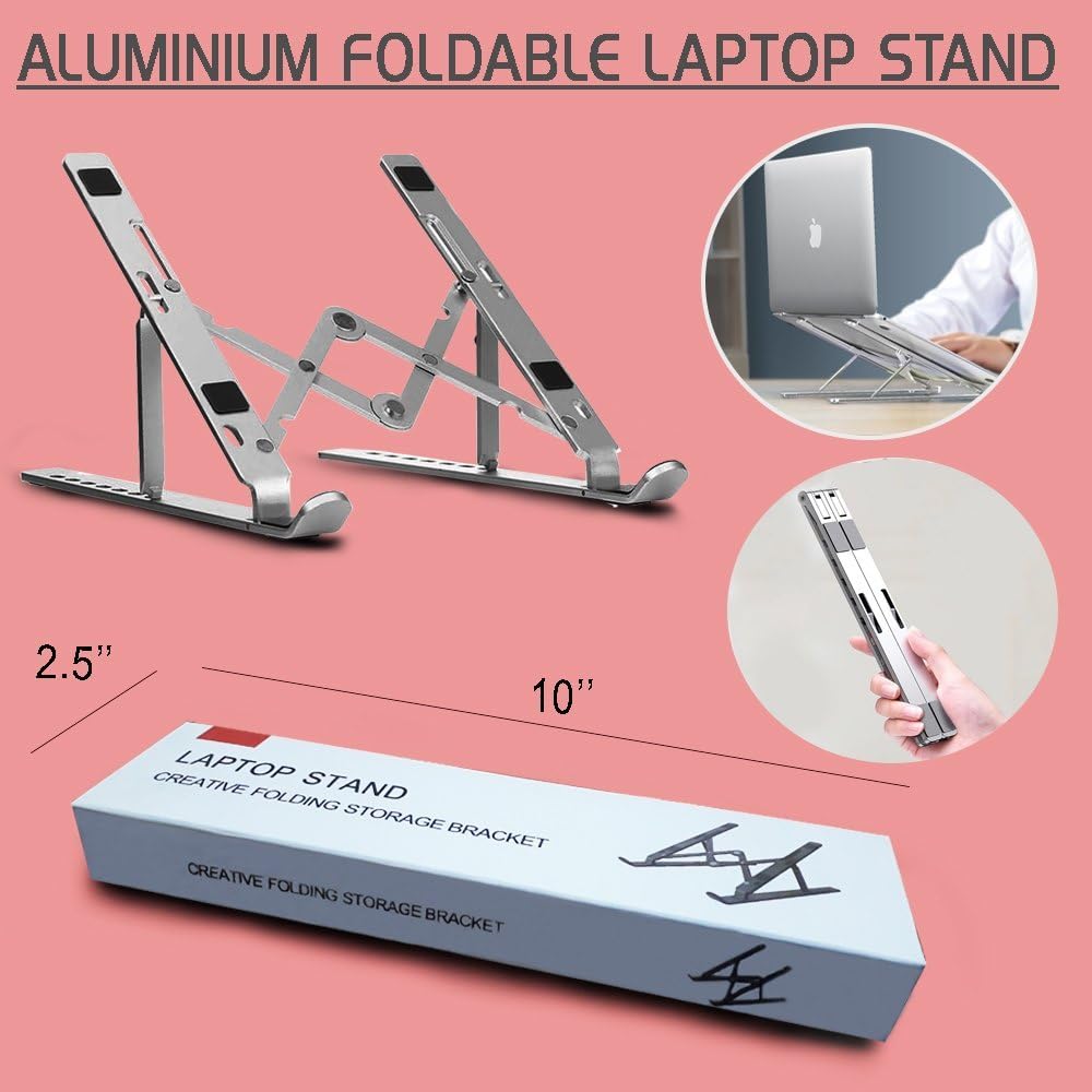 Support pliable réglable en Aluminium pour ordinateur Portable