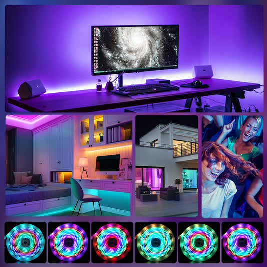 App Smart LED RGB 10m Bluetooth/Musique Contrôle IP 65 étanche