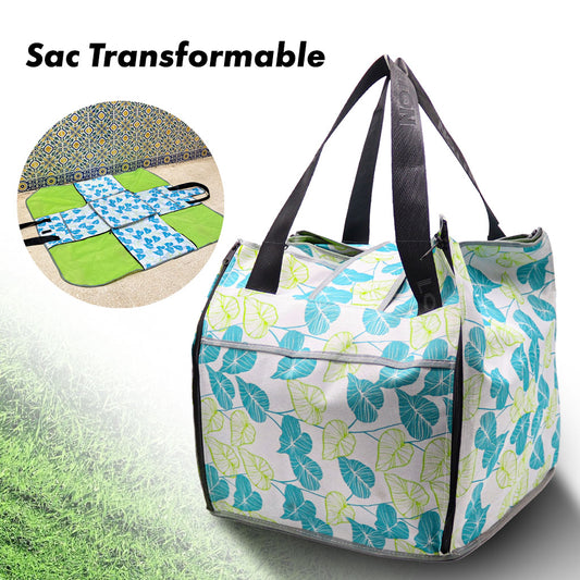 Sac de Camping Transformable en Tapis, Grande Capacité