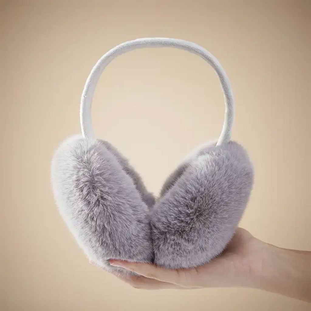 Cache-oreilles Hivernaux en Peluche pour Femmes