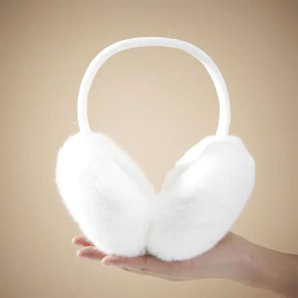 Cache-oreilles Hivernaux en Peluche pour Femmes