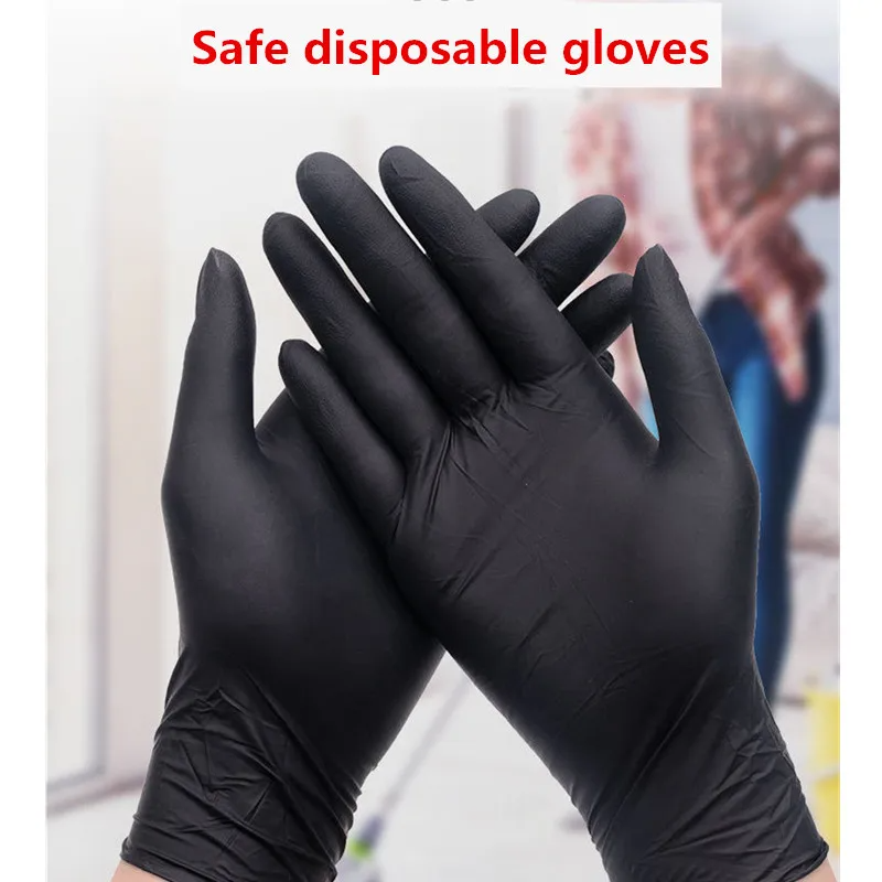 Paquet de 100 Pcs Gants de Protection en Polynitrile – Pro Glove