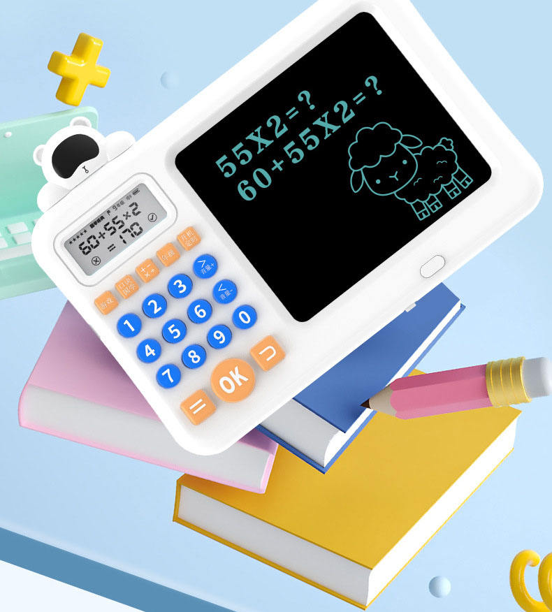 Tablette a déssin intéractive et calculatrice éducative pour enfants