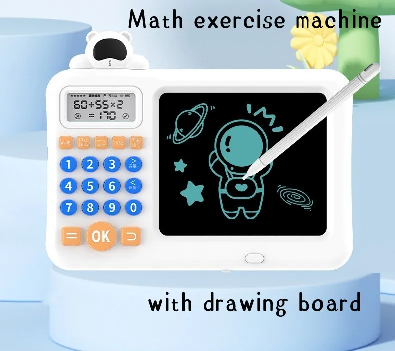 Tablette a déssin intéractive et calculatrice éducative pour enfants