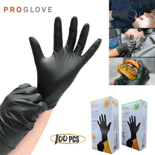 Paquet de 100 Pcs Gants de Protection en Polynitrile – Pro Glove