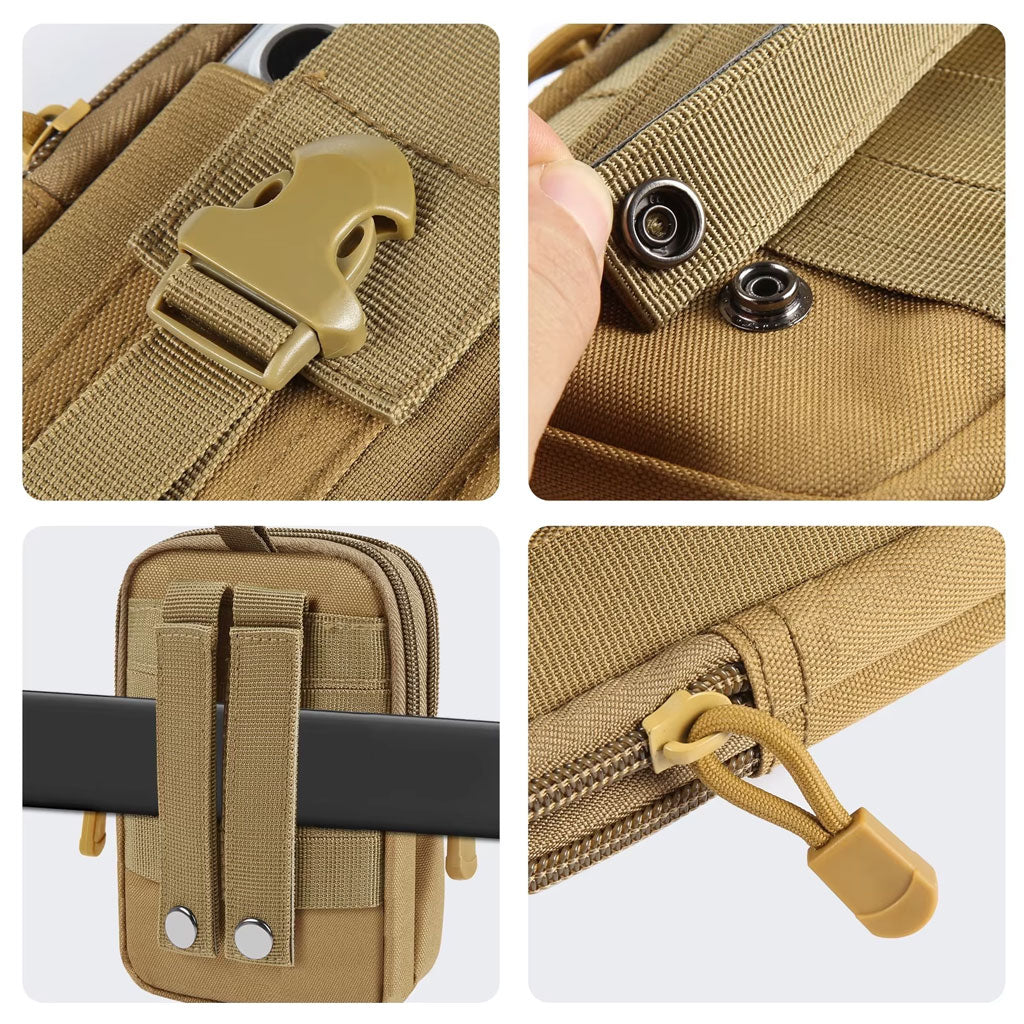 Poche et Ceinture Sac banane multifonction avec support pour téléphone