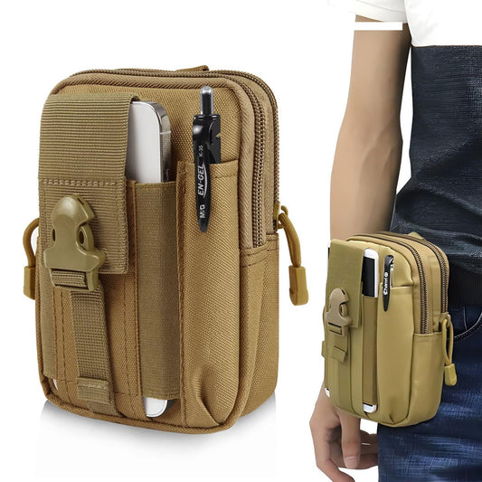 Poche et Ceinture Sac banane multifonction avec support pour téléphone