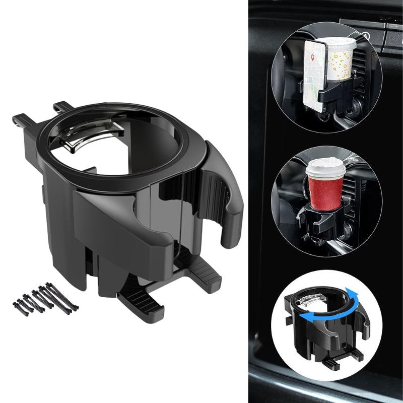 Porte-gobelet et support téléphone 2en1 universel pour voiture SD-1027