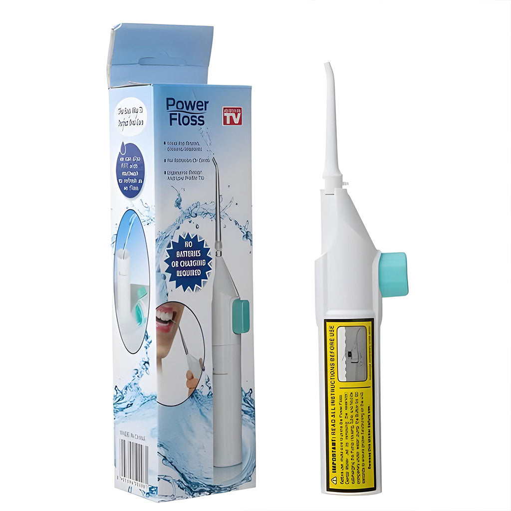 Power Floss Nettoyeur buccal a Pompe Manuelle