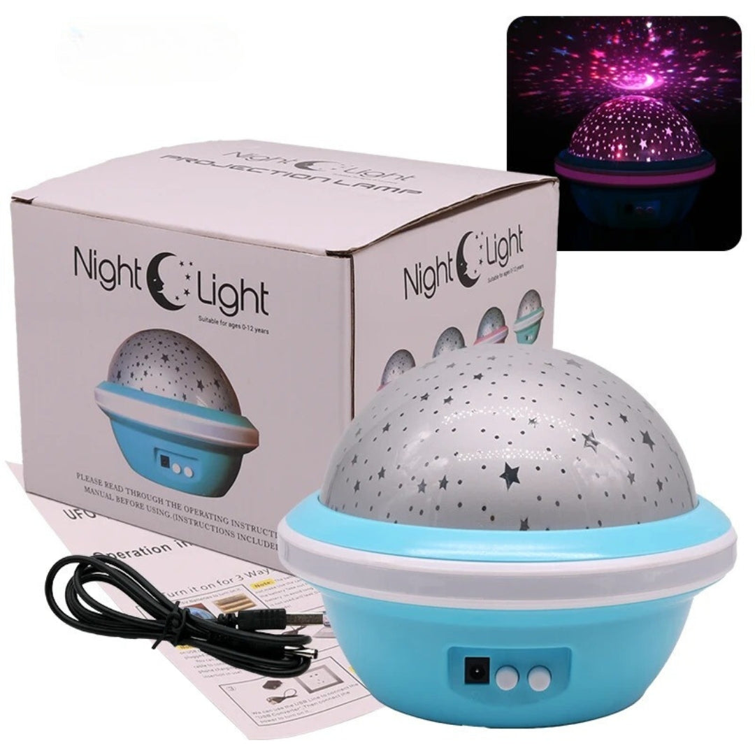 Projecteur LED ciel étoilé pour enfants, lampe de nuit, romantique, coloré RGB