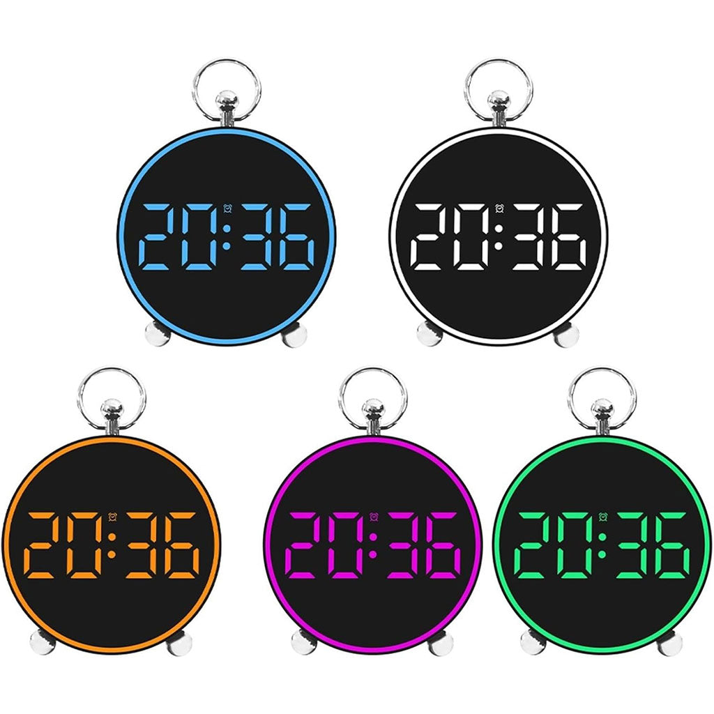 Horloge LED numérique avec affichage de la température