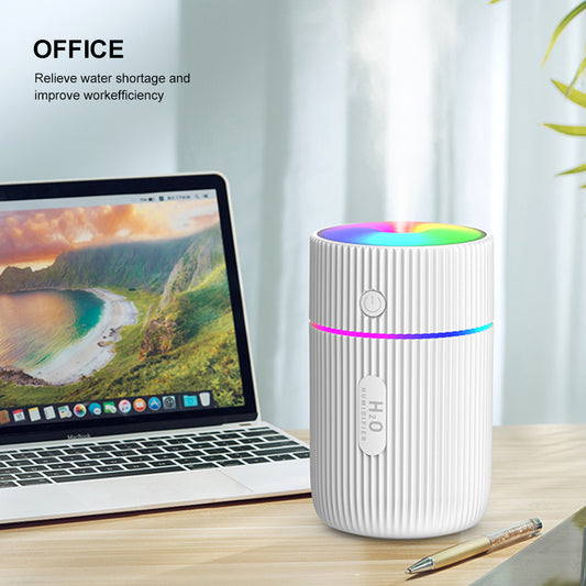 Humidificateur Ultrasonic Rgb capacité de 220 ml 2 Modes diffuseur