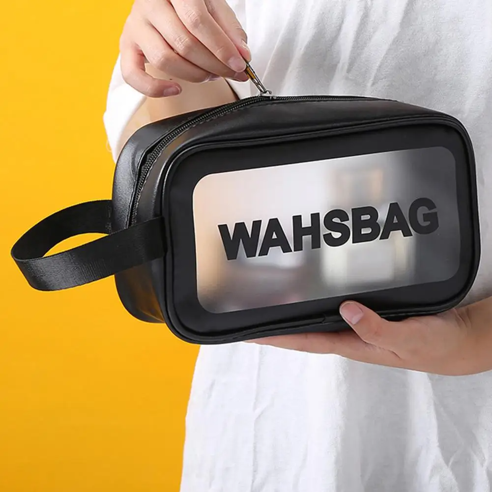 Trousse de Douche Wash-bag transparent, étanche