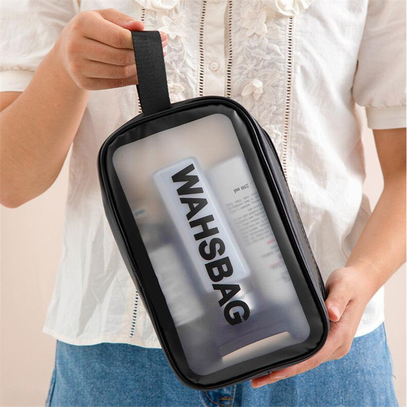 Trousse de Douche Wash-bag transparent, étanche