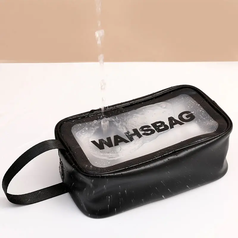 Trousse de Douche Wash-bag transparent, étanche