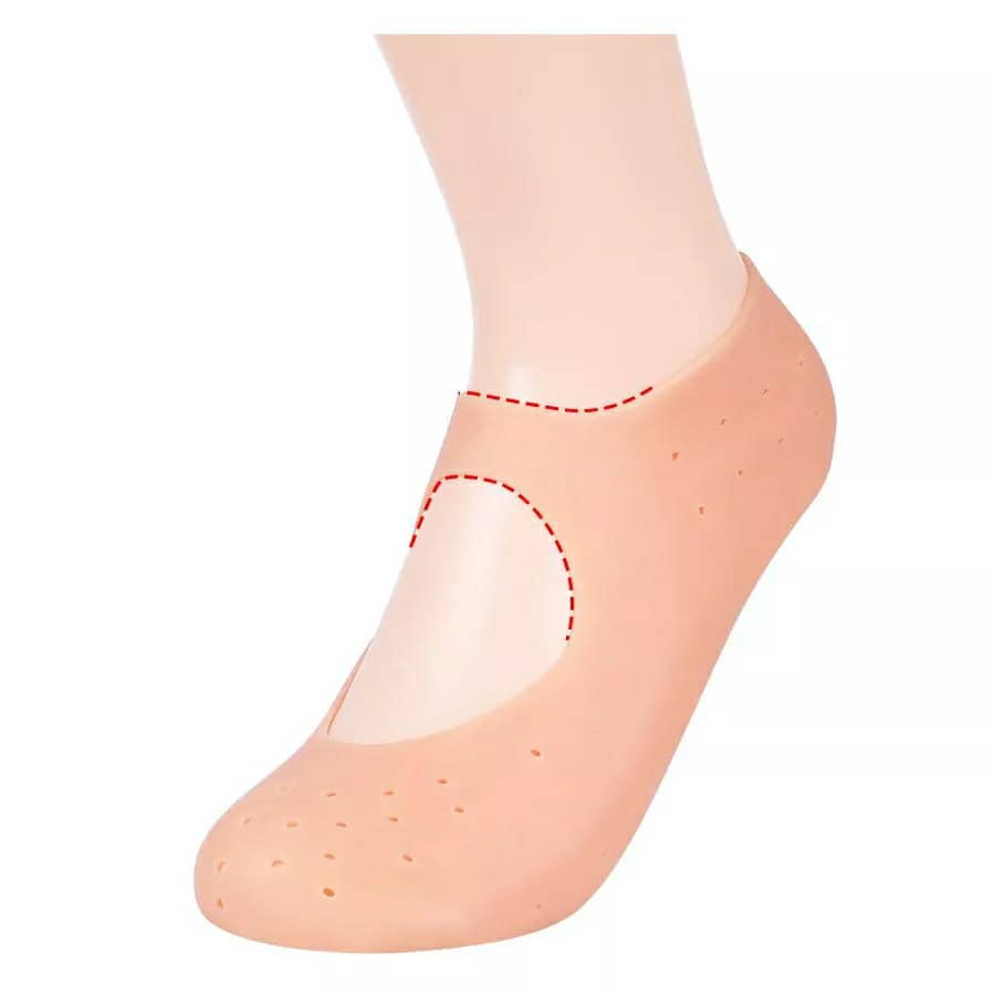 Chaussette Gel hydratantes en Silicone protection des pieds