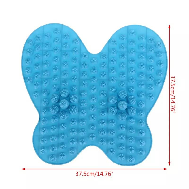 Tapis de Massage des pieds papillon, réflexologie, marche, soins de santé