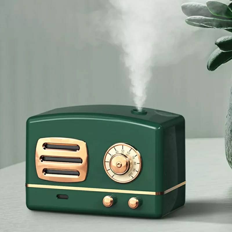 Humidificateur d'air Portable en forme Radio vintage