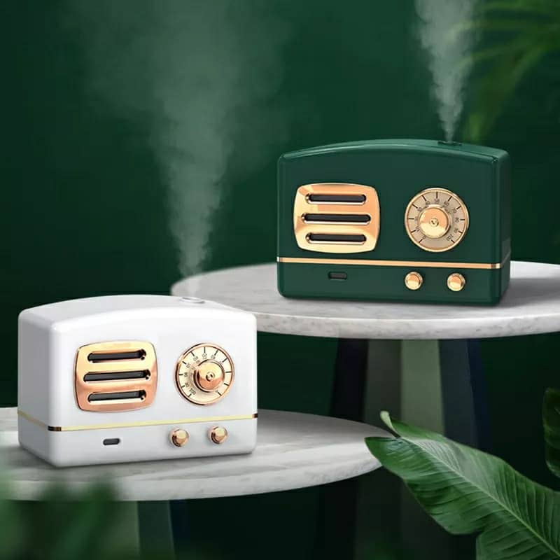 Humidificateur d'air Portable en forme Radio vintage