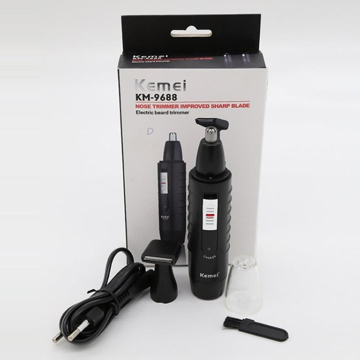 Kemei Tondeuse électrique rechargeable pour Nez et Barbe