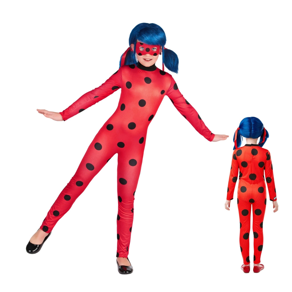 deguisement miraculous ladybug pour fillet 5 - 8 ans