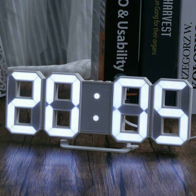 Horloge Murale numérique LED 3D