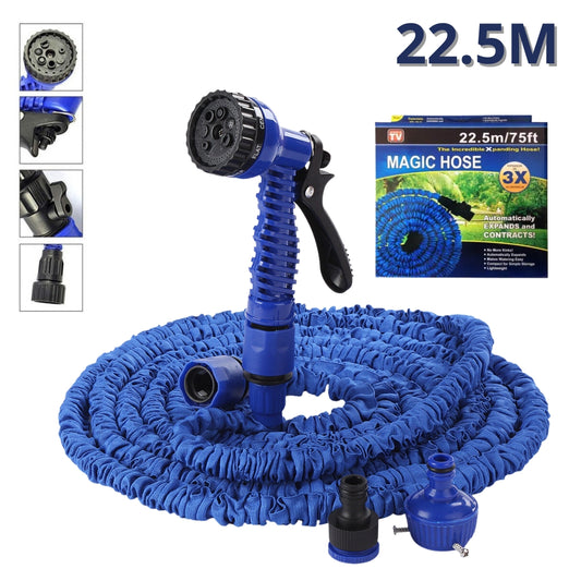 Magic hose Tuyau Arrosage Extensible et flexible 22.5M avec Pistolet à eau 7 jets