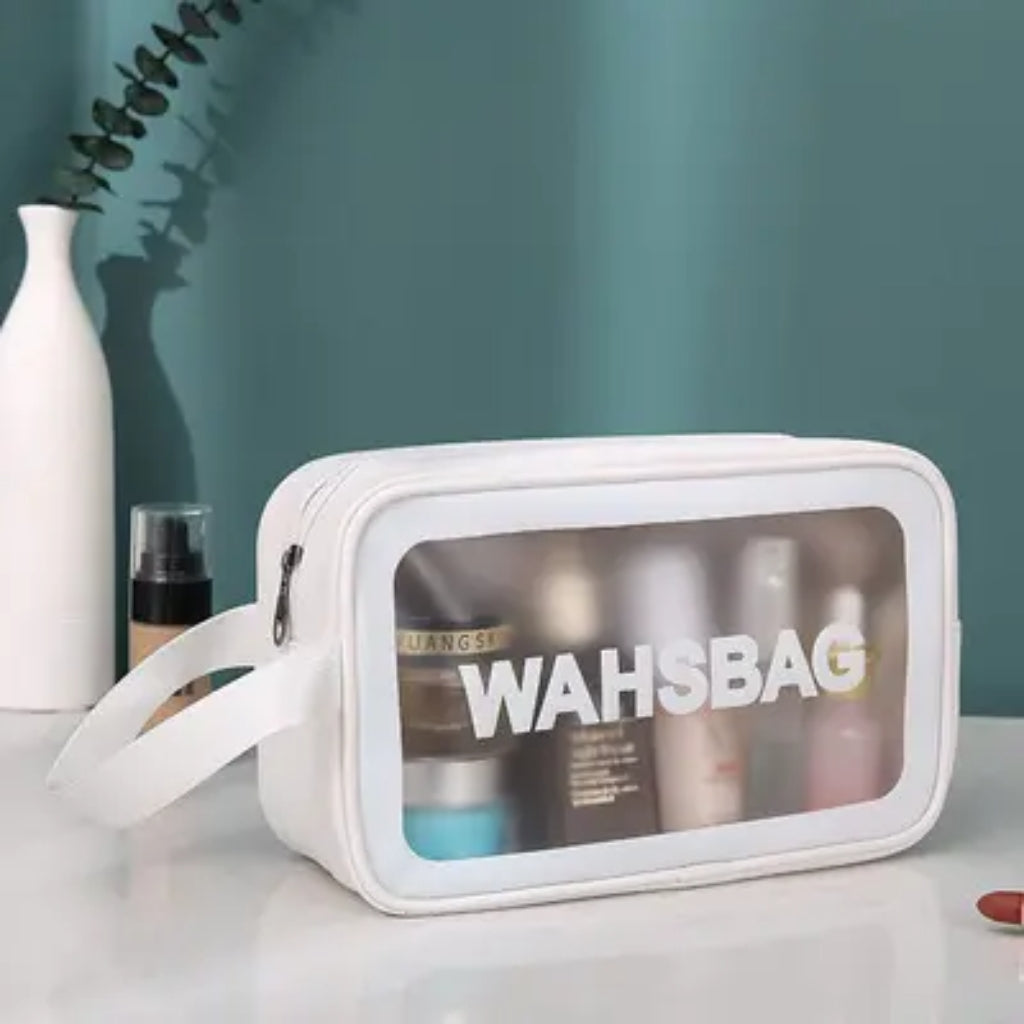 Trousse de Douche Wash-bag transparent, étanche