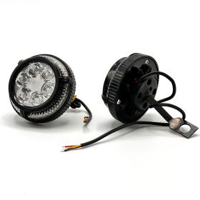 Lot de 2 Phares Antibrouillard 6 LED 12V-85V pour Moto