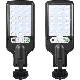 Lampe solaire d'extérieur avec 3 modes d'éclairage Étanche avec Détecteur de Mouvement