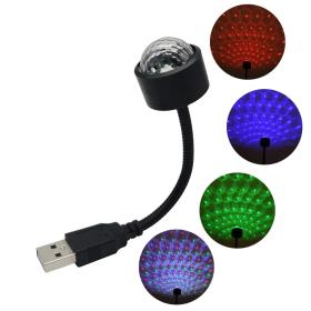 Mini lampe USB DJ pour voiture lumières RGB