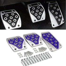 3 x couvercle de pédale  antidérapant d'accélérateur de transmission manuelle - دواسات قدم السيارات اليدوية