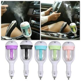 🌬️💧 مرطب هواء 2 في 1 بشحن USB للسيارة – استمتع بجو منعش ونقي في سيارتك! 🚗✨