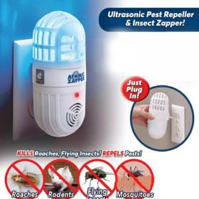 Répulsif antiparasitaire ultrasonique 2en1 et zapper d’insectes
